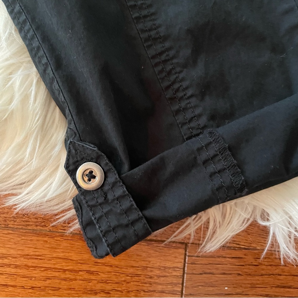 Chico’s Black Pants Convertible Roll Up Size 2.5 / 14 - Picture 4 of 5